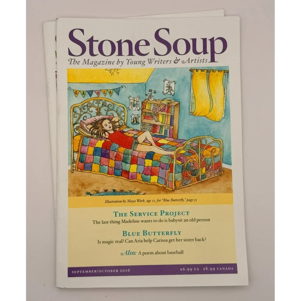Stone Soup Magazine Lot 2015 2016 2017 Young Writers Artists Children Literary